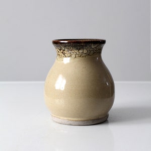 vintage studio pottery vase