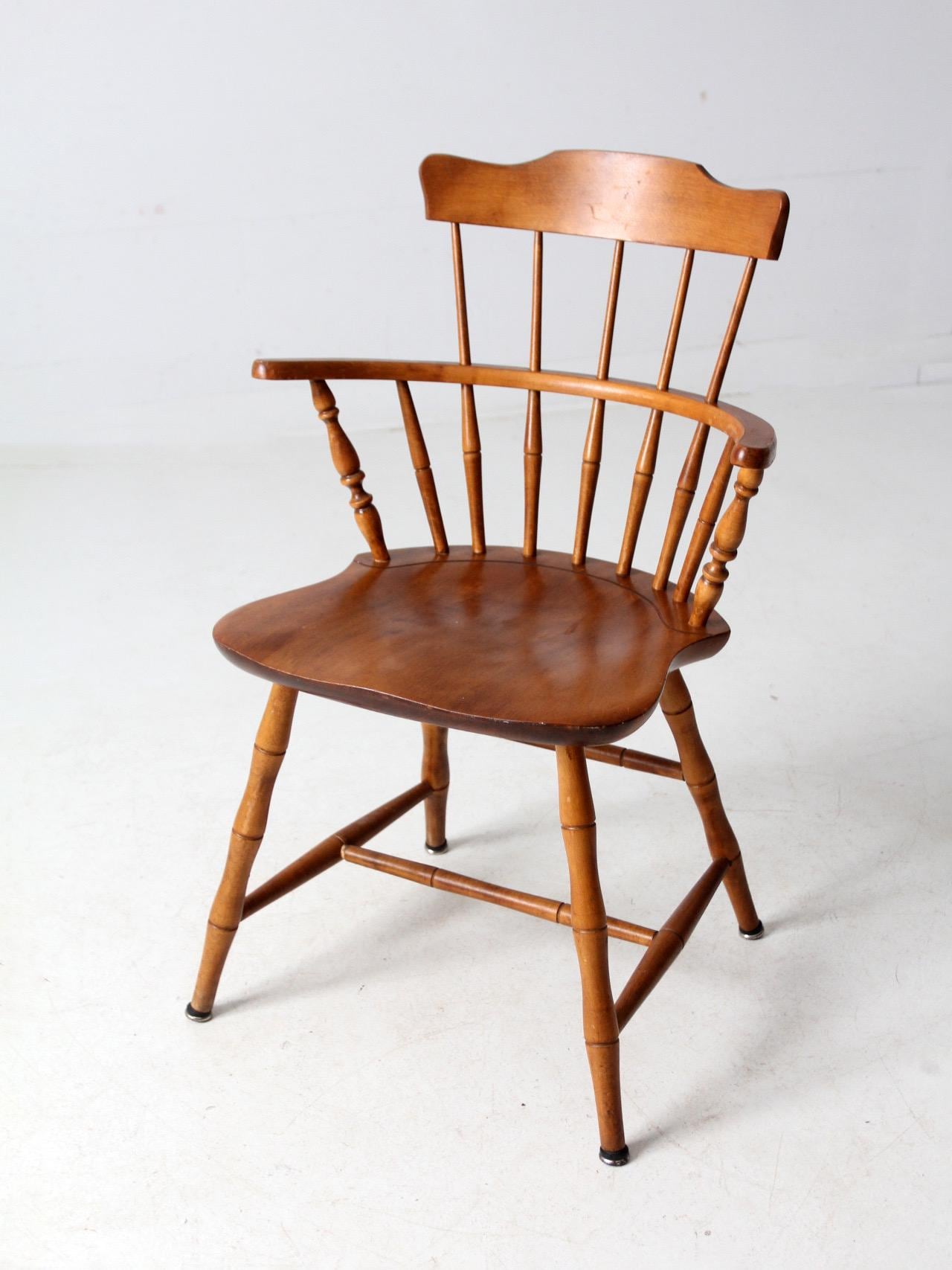 Mid-century Nichols & Stone Windsor Chair - Etsy