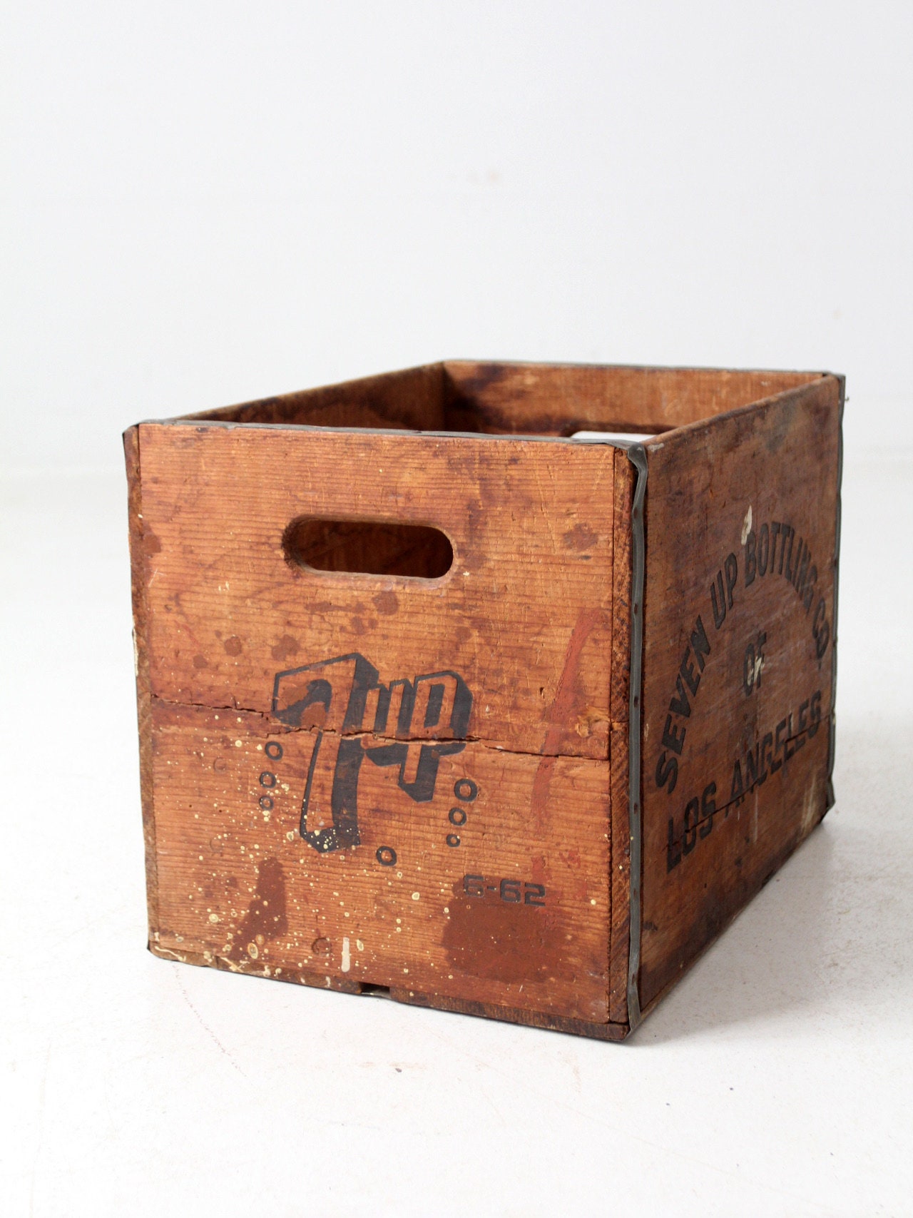 vintage USA70's 7up wood crate 木箱 vintage USA70's 7up wood crate 木箱 - メルカリ