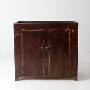 antique dry sink cabinet