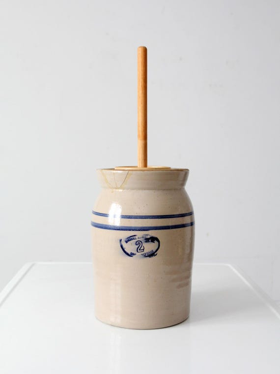 Marshall Pottery Steingut Butterfass