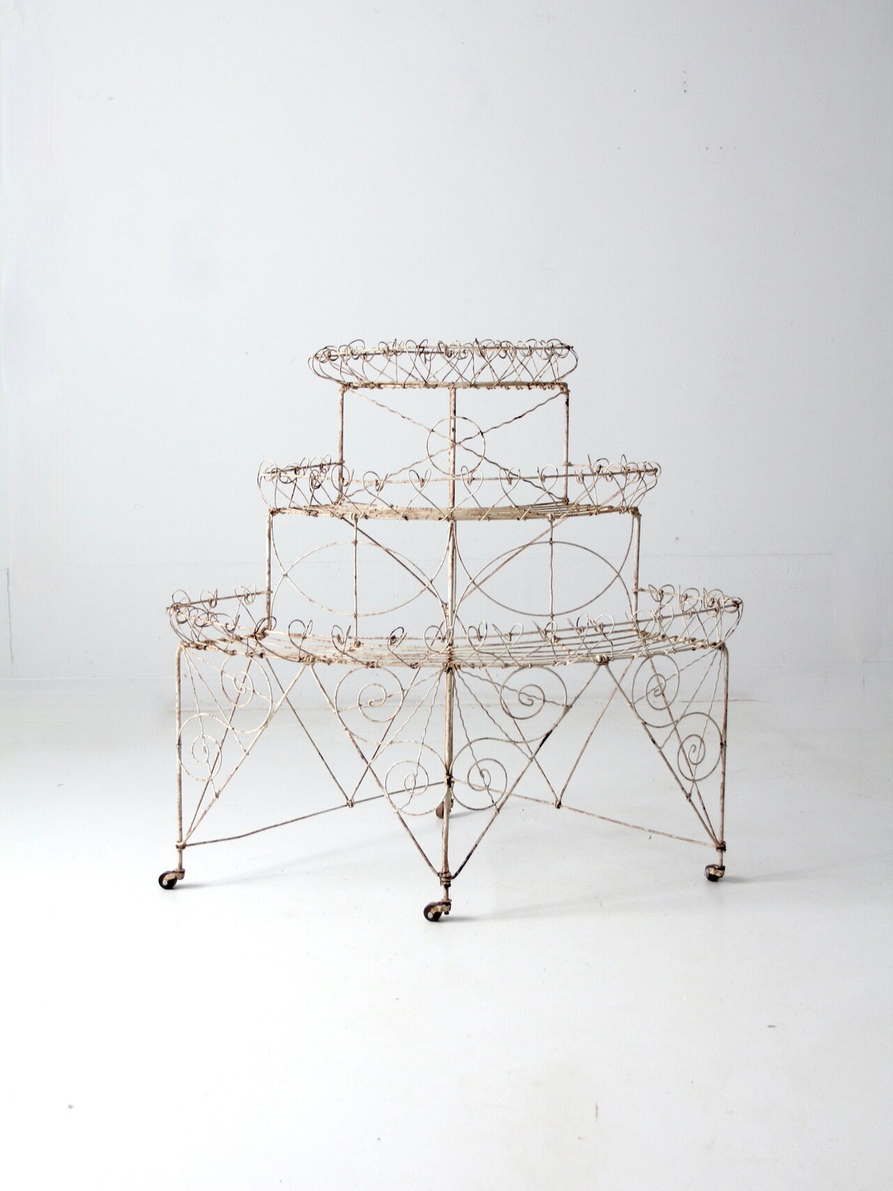 Victorian Wire Plant Stand - Etsy
