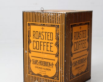 Antique Sears Roebuck Co Coffee Bin - Etsy
