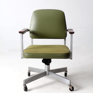 mid-century United Chair Company office chair