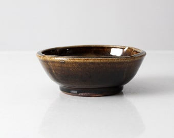 vintage studio pottery bowl