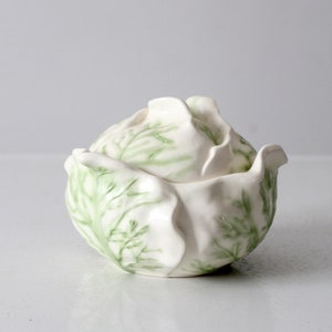vintage Holland Mold cabbage bowl with lid