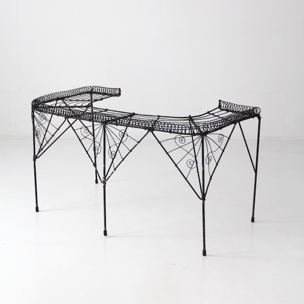 Wire Plant Stand Etsy