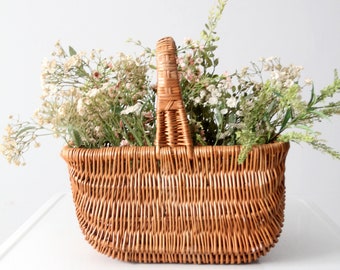 vintage wicker basket