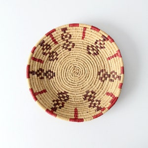 vintage southwestern woven basket