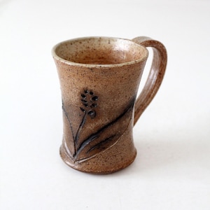 vintage studio pottery mug