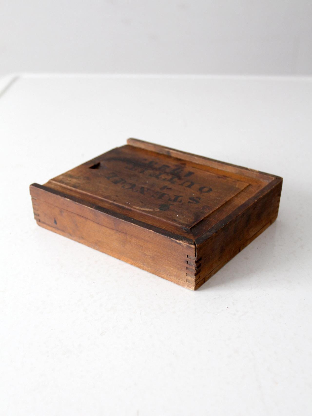 1920s Brass Stencil Set With Wood Box - Etsy