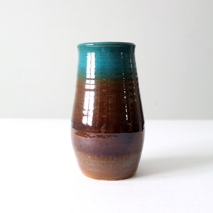vintage studio pottery vase