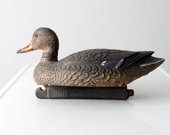 vintage G & H duck decoy