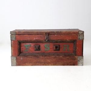 antique carpenters chest