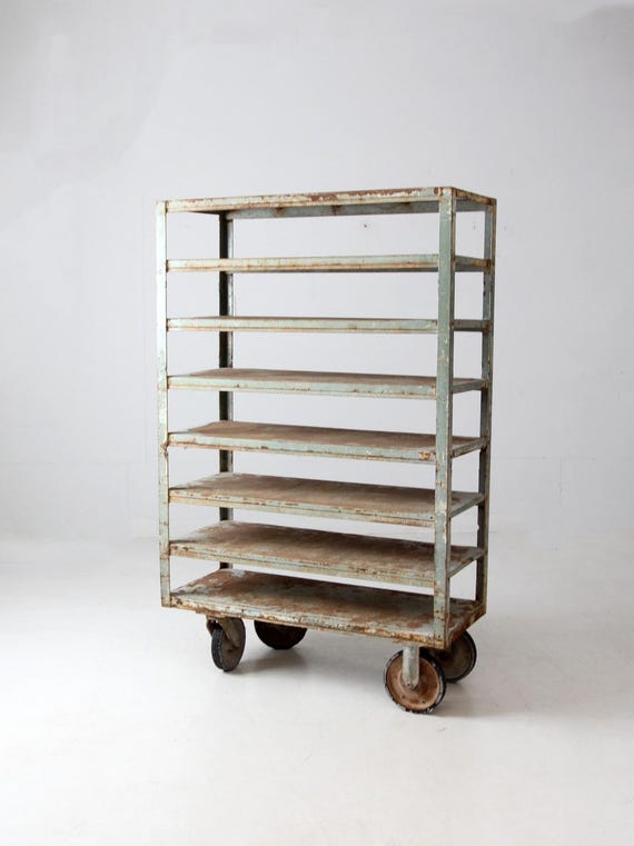 Vintage Industrial Shelving - Etsy