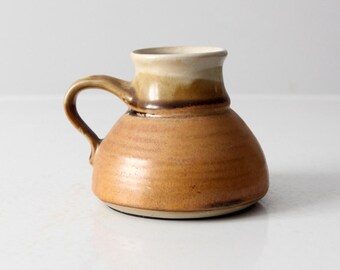 vintage studio pottery mug