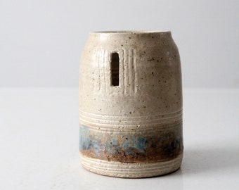 vintage studio pottery vase