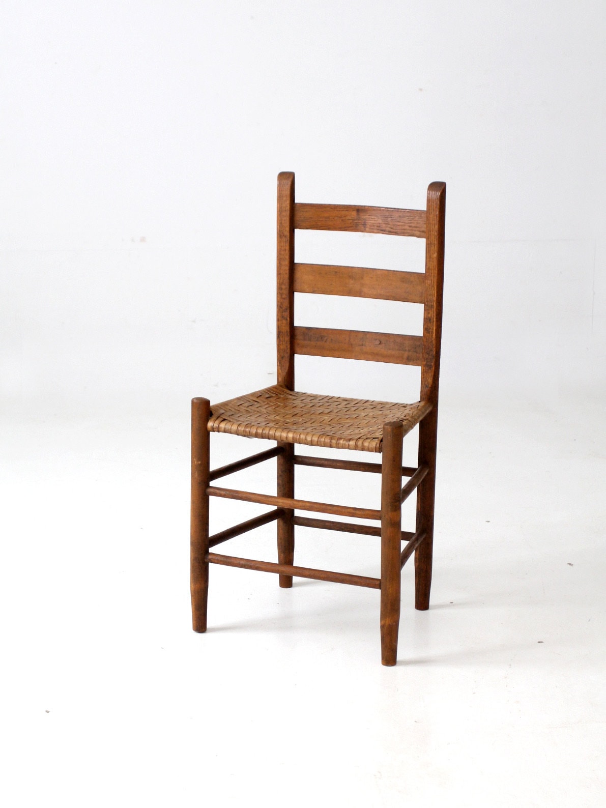 Splintbottomed Chair Antique Splint Weave Seat Chair - Etsy