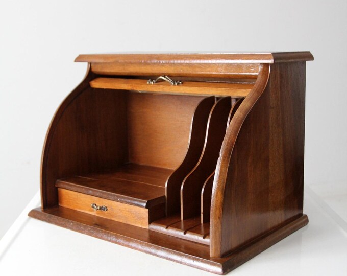 Vintage Tabletop Secretary - Etsy