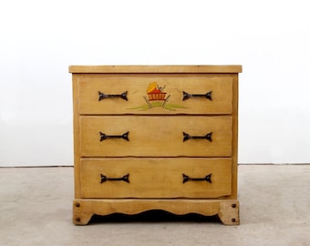 1940s Monterey Dresser, Vintage Dresser