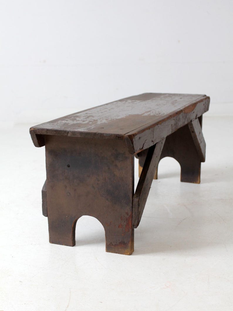 Primitive Antique Rustic Farmhouse Bench - Etsy