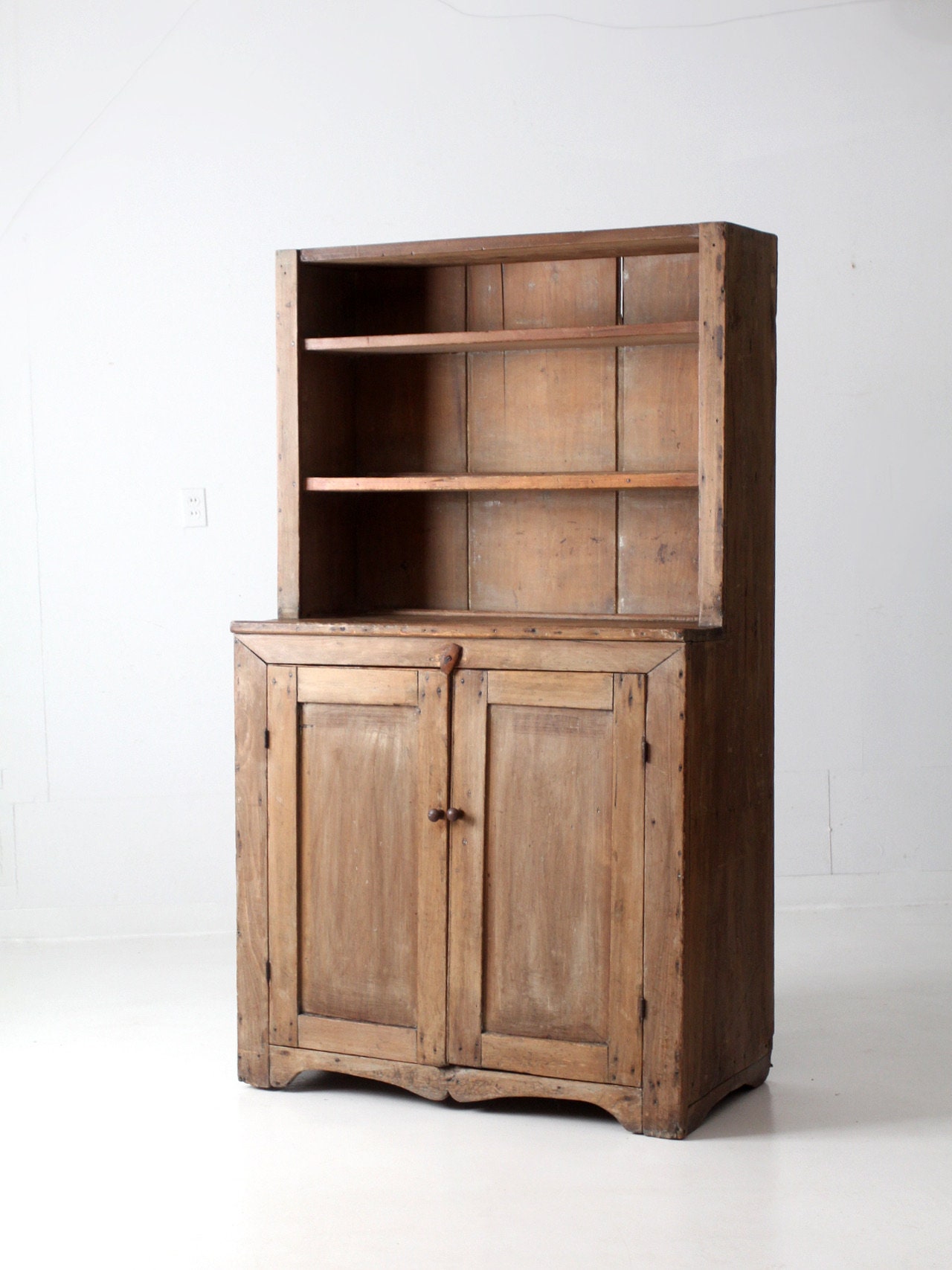 Antique 1800s Pine Hutch - Etsy