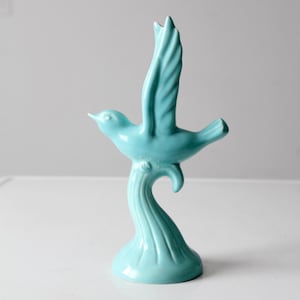 mid-century bird figurine