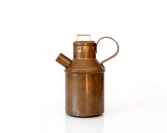 antique copper pitcher or creamer