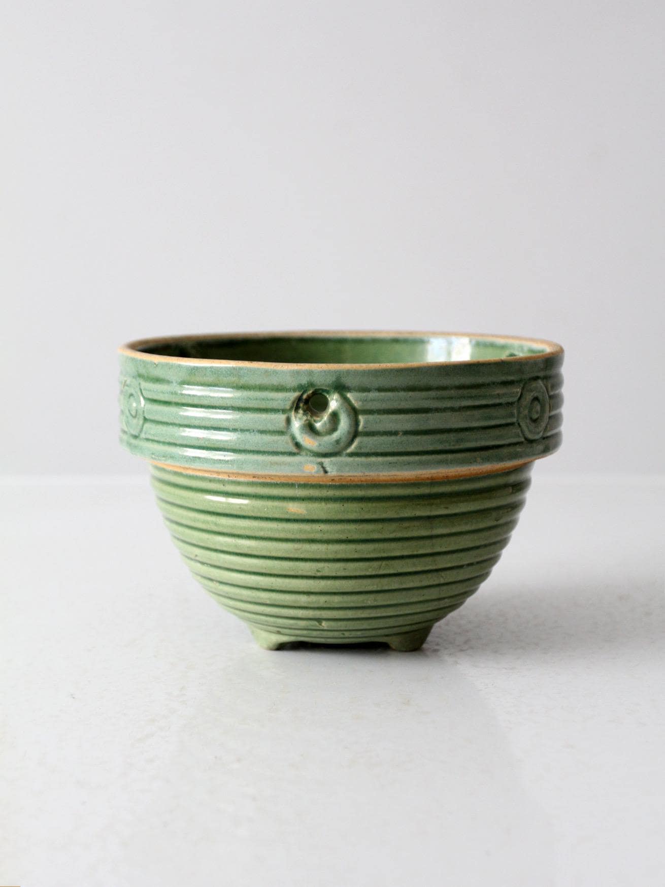 Vintage Mccoy Beehive Ribbed Hanging Planter - Etsy