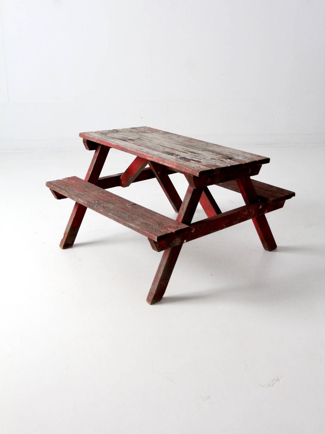 CAPTAIN STAG WOOD PICNIC TABLE VINTAGE