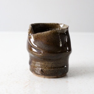 vintage studio pottery vase