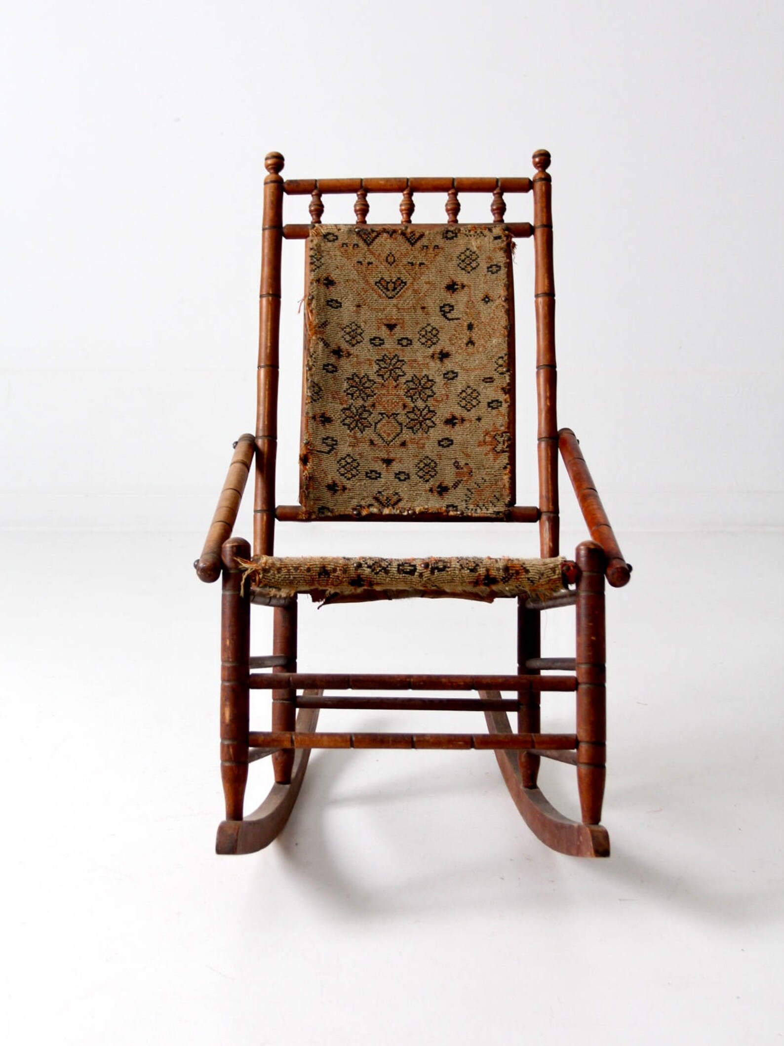 Victorian Rocking Chair Tapestry Chair - Etsy