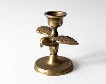 Kerzenhalter in Form eines Adlers aus den 70er Jahren