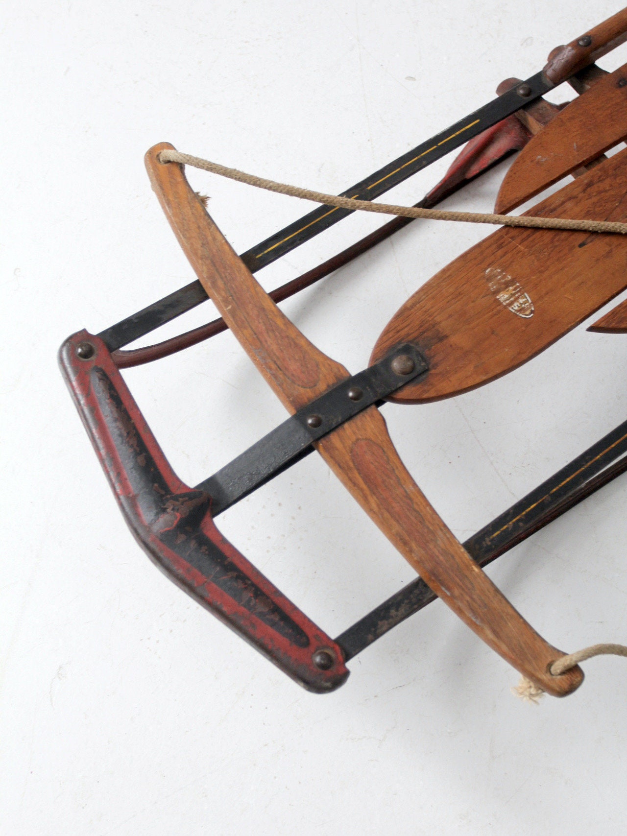 Flexible Flyer Airline Series ヴィンテージ木製ソリ Flexible Flyer Airline Junior Sled - VintageWinter