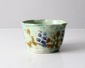 vintage studio pottery bowl