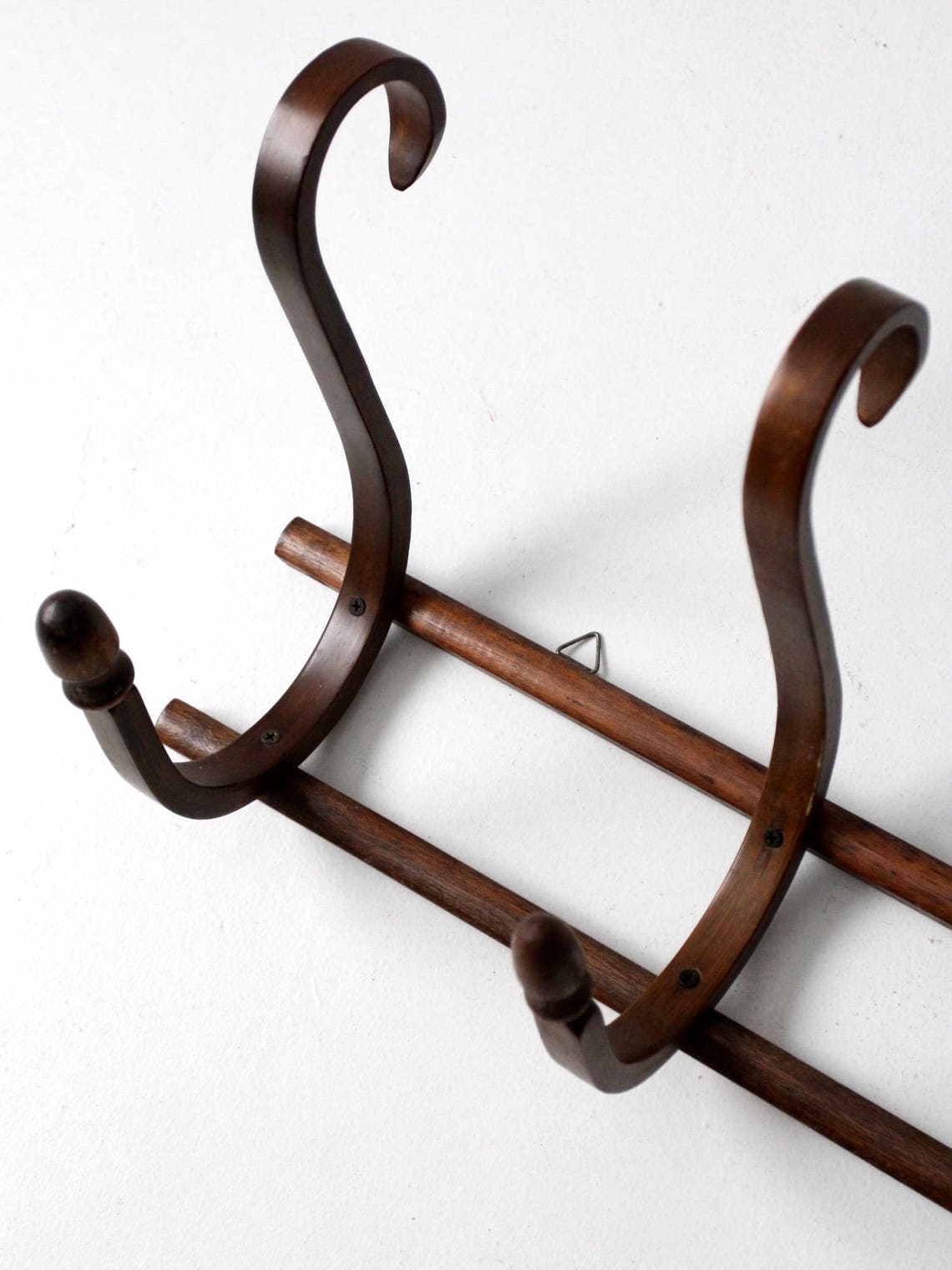 Antique bentwood wall rack coat rack hat rack Etsy