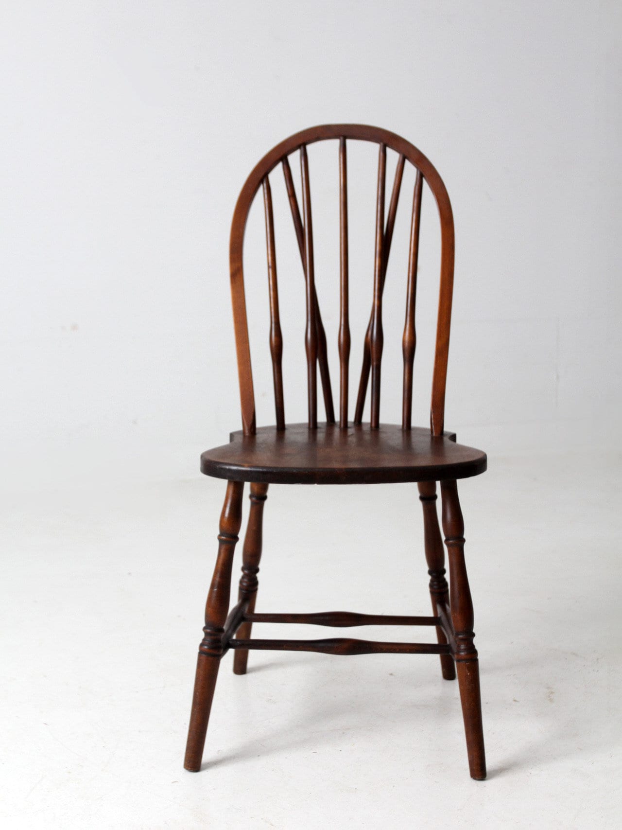 vintage Windsor brace back chair