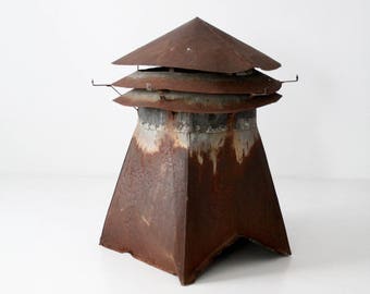 antique barn cupola, large rustic country architectural display