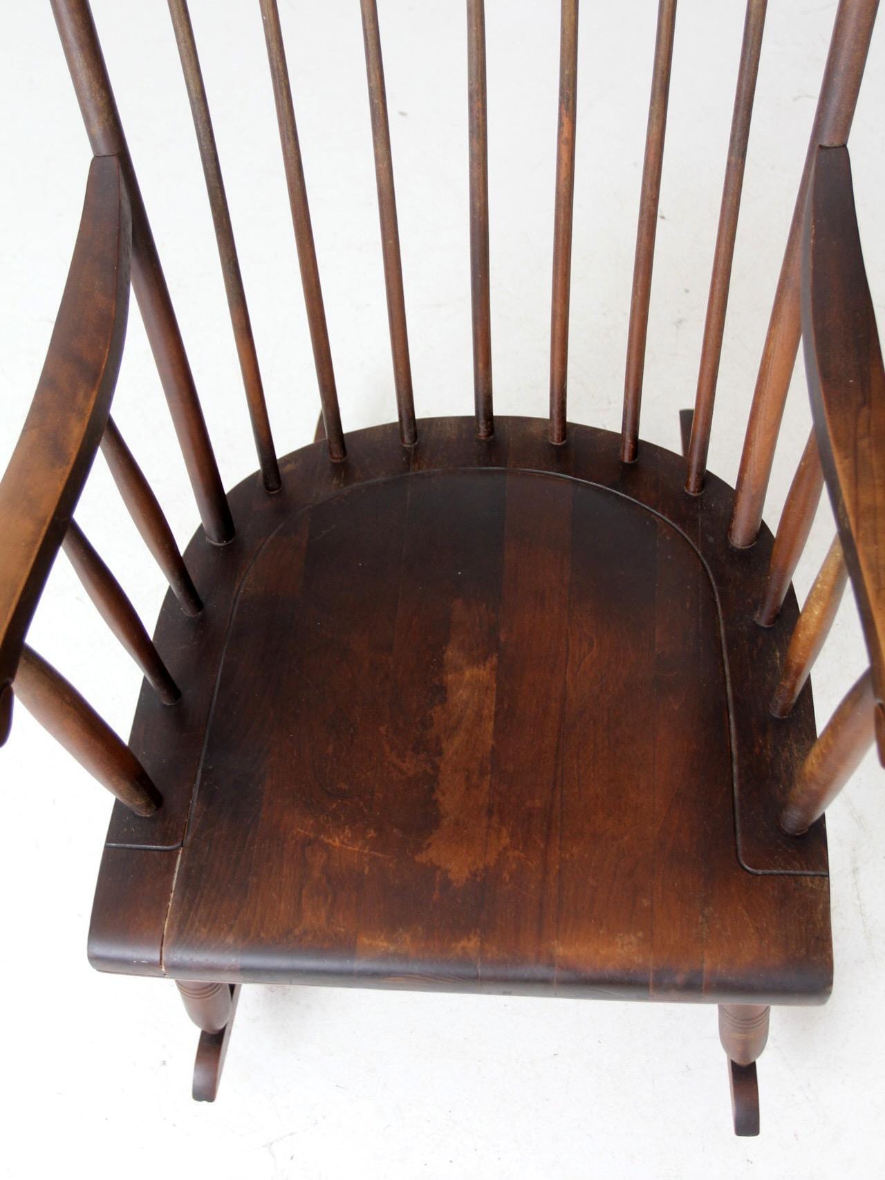 Winchester Lady Rocking Chair Antique American Windsor Rocking Chair - Etsy