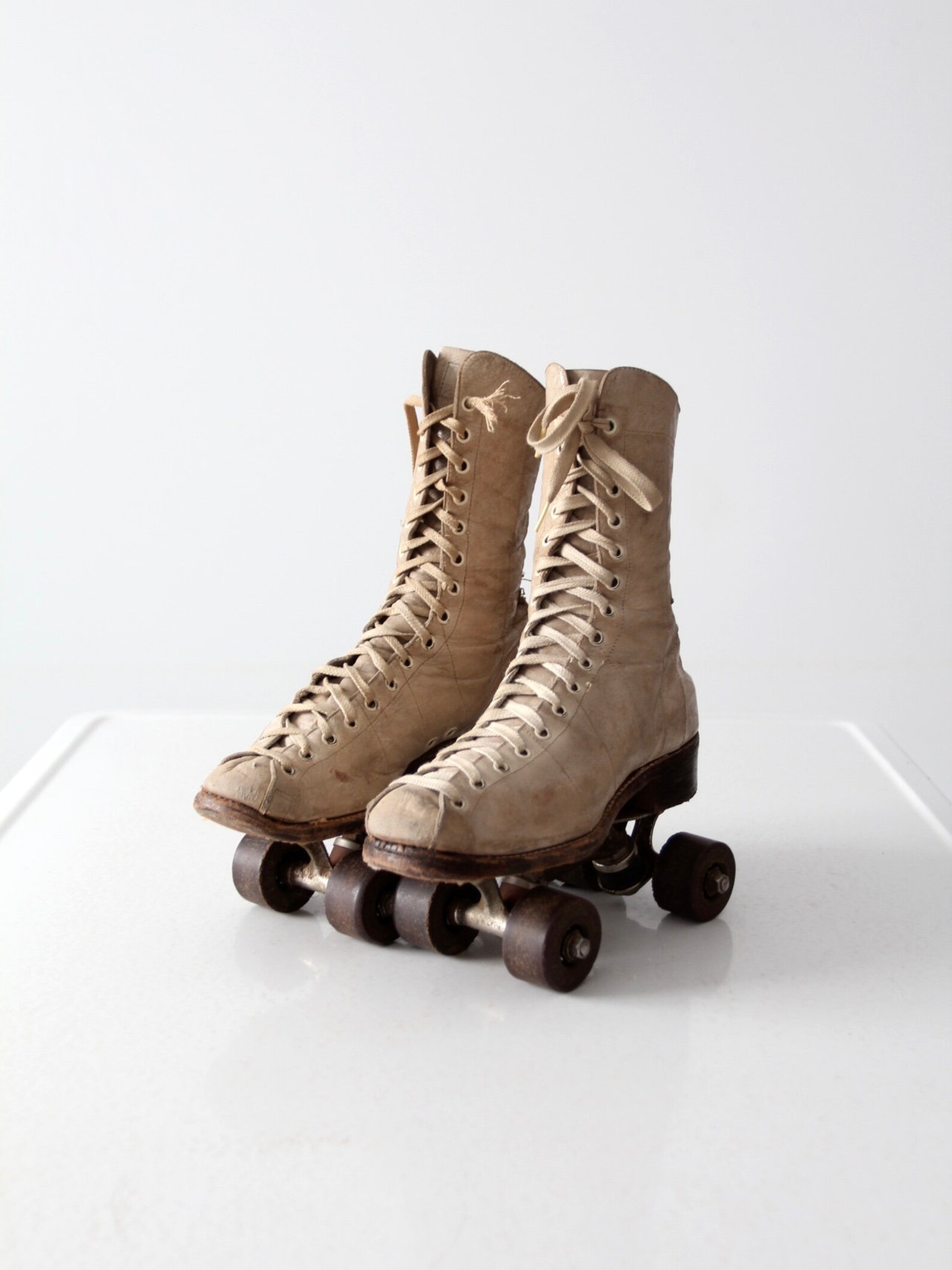 Vintage Chicago roller skates with case 1940s women's Etsy