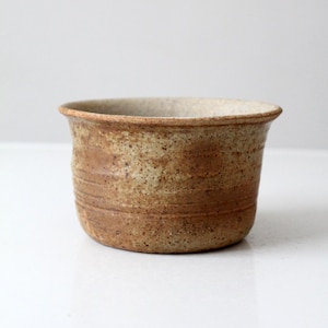 ヴィンテージスタジオ陶器ボウルカバーポット