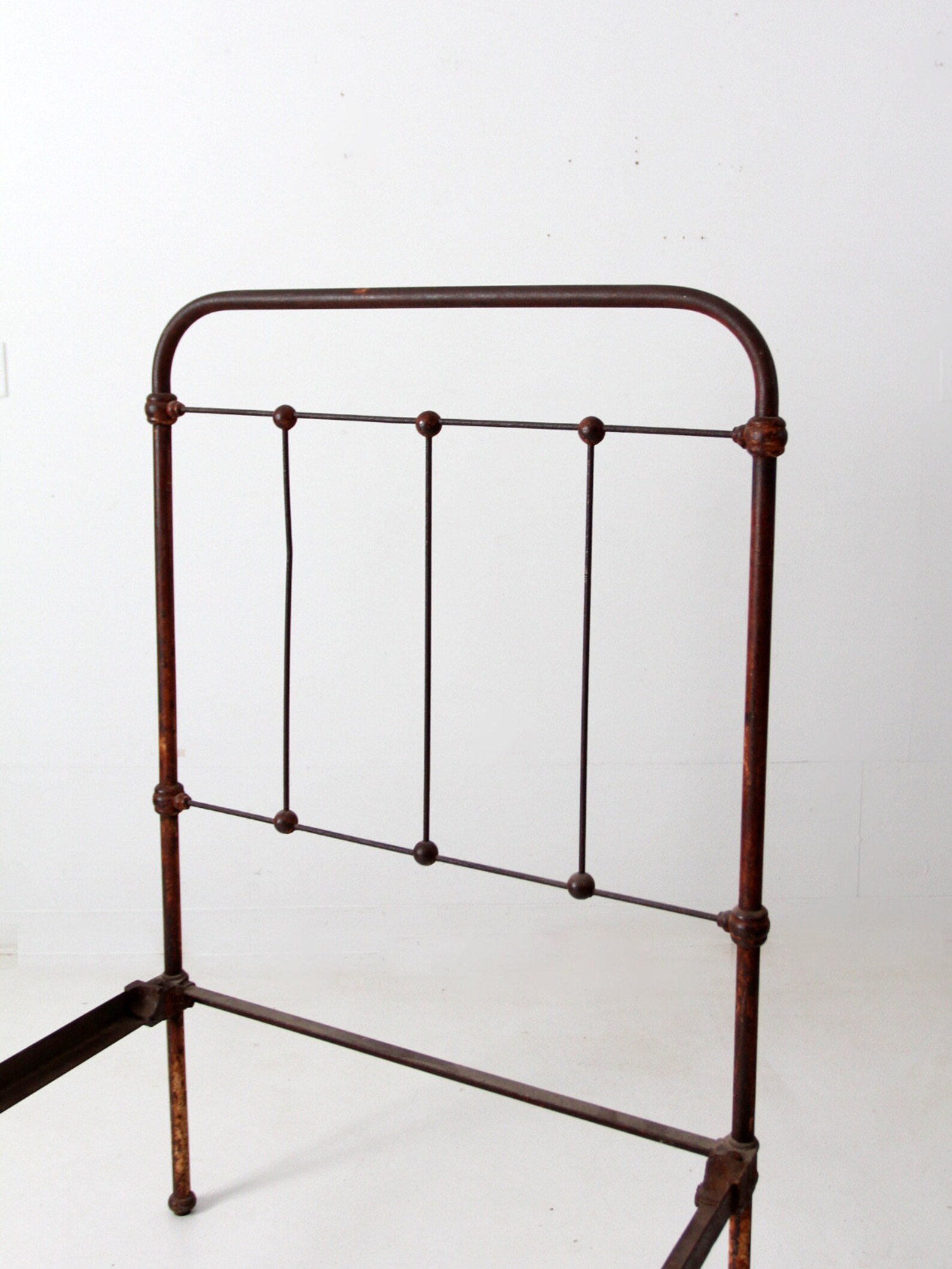 Antique Iron Twin Bed Etsy