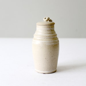 vintage studio pottery jar