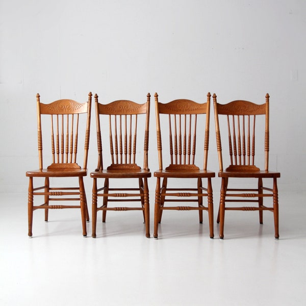 Antique Dining Chairs Etsy
