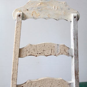 Vintage Painted Wood Dining Chairs Set of 4 - Etsy