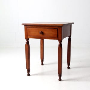 antique Americana side table