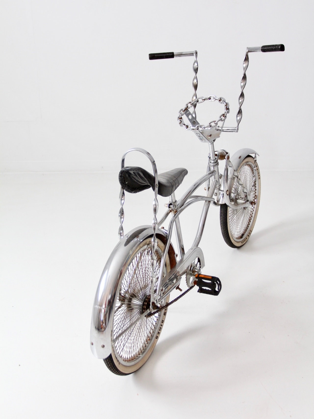 Leuk vinden Grommen Stemmen Vintage lowrider bicycle chrome bike - Etsy Nederland