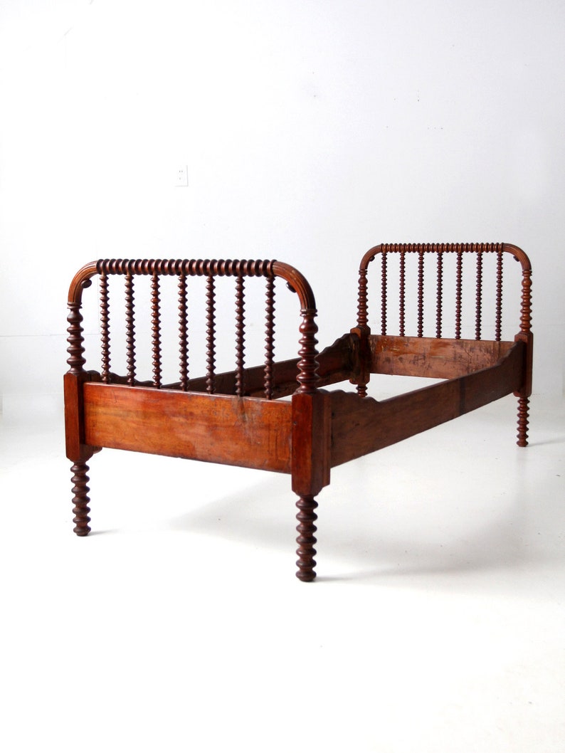 Antique Spool Bed Etsy