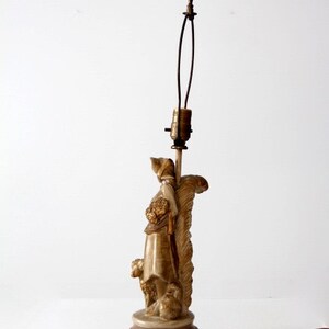 vintage figural table lamp image 3