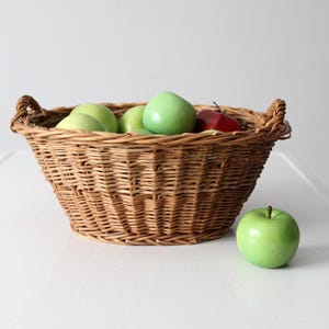 vintage harvest basket